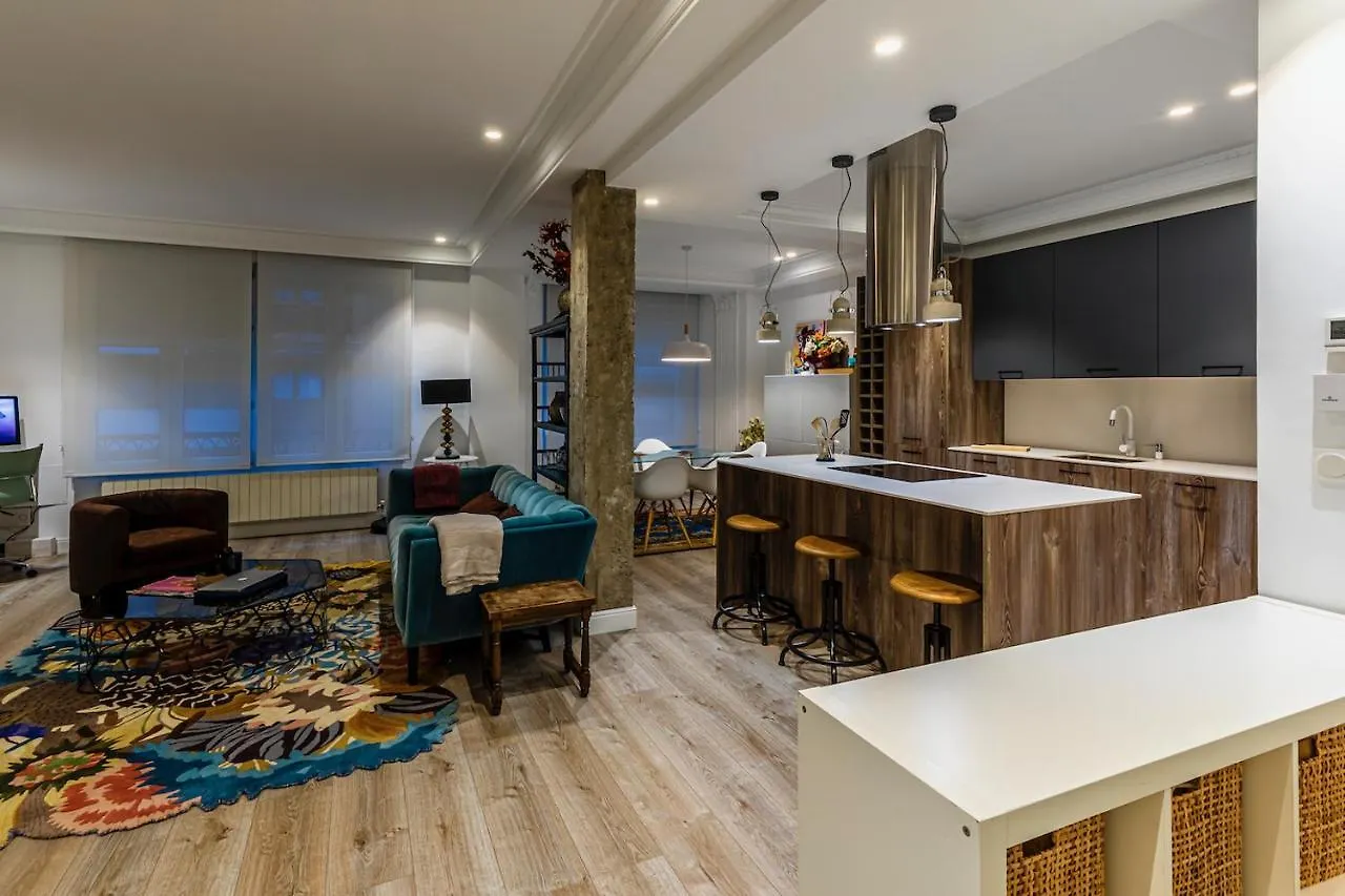 110 M2 Central Apartment In Abando Close To Guggenheim With Parking Bilbao España