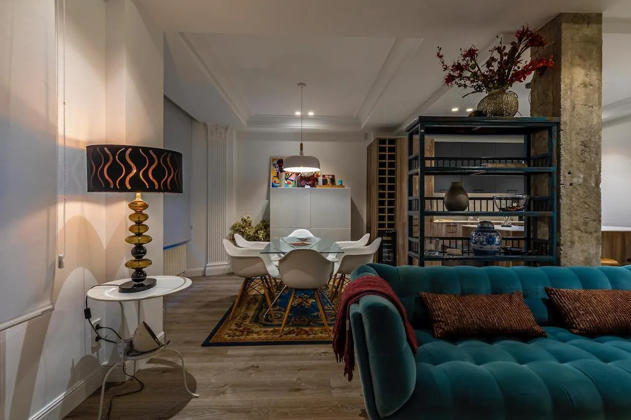 110 M2 Central Apartment In Abando Close To Guggenheim With Parking Bilbao