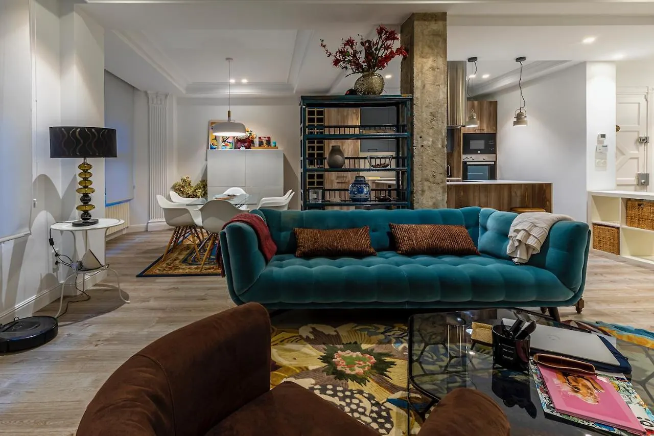 110 M2 Central Apartment In Abando Close To Guggenheim With Parking Bilbao